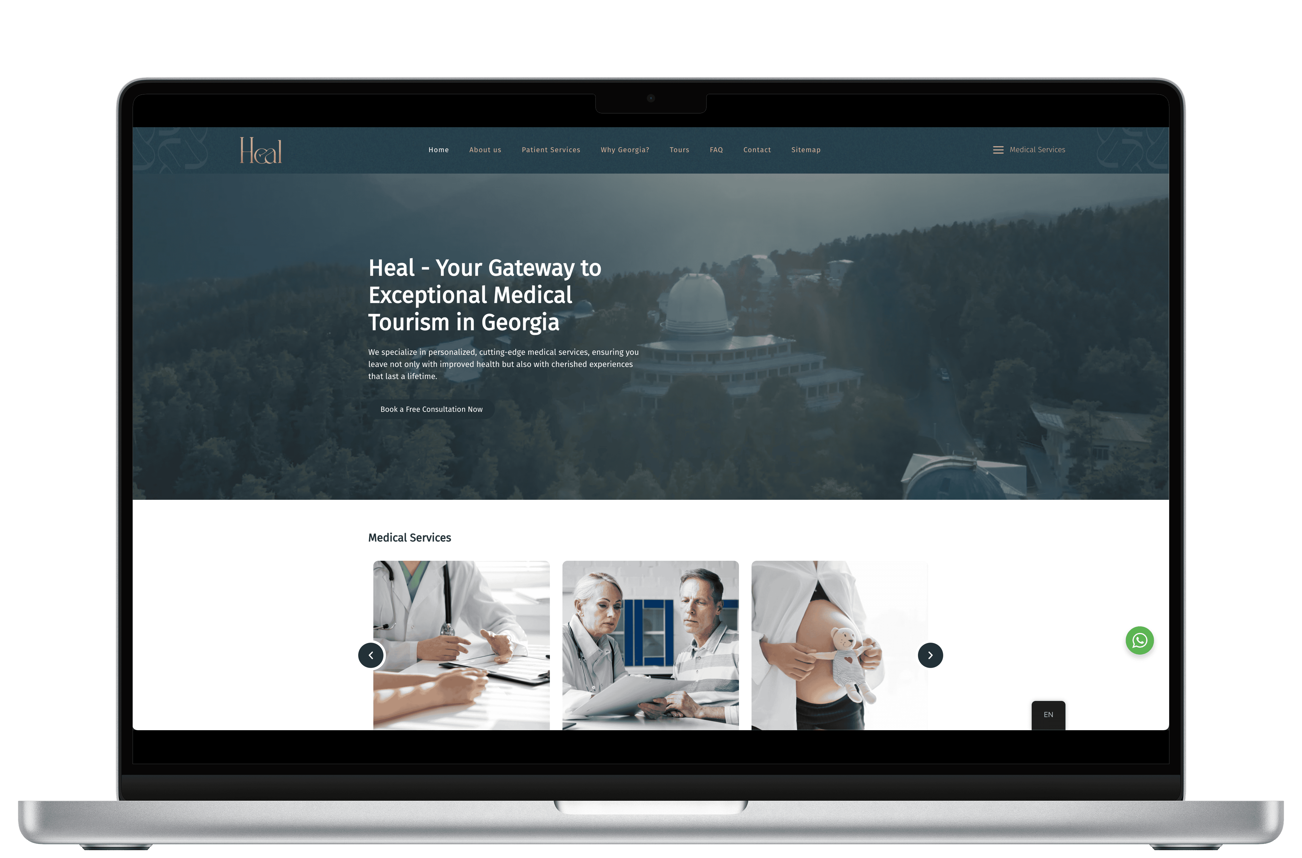 Heal.ge - Medical Tourism Platform and Healthcare Services in Georgia